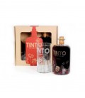 Gin Tinto Red Premium with glass
